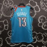 Men's Paul George Blue Team Jersey - City Edition