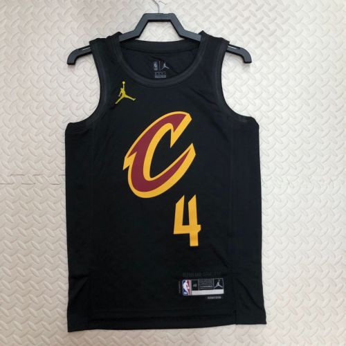 Men's Evan Mobley Black Team Jersey - Statement Edition