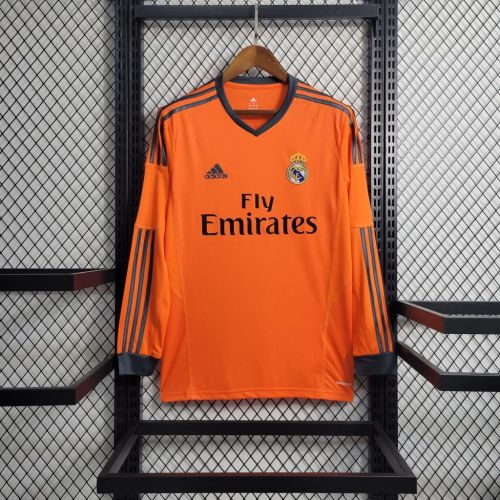 Real Madrid 2013/2014 Third Retro L/S Jersey