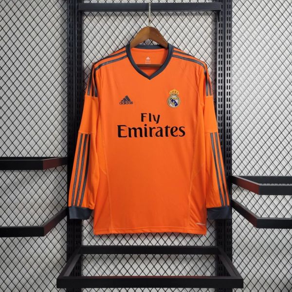 Real Madrid 2013/2014 Third Retro L/S Jersey