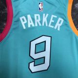 Men's Tony Parker Blue Team Jersey - City Edition