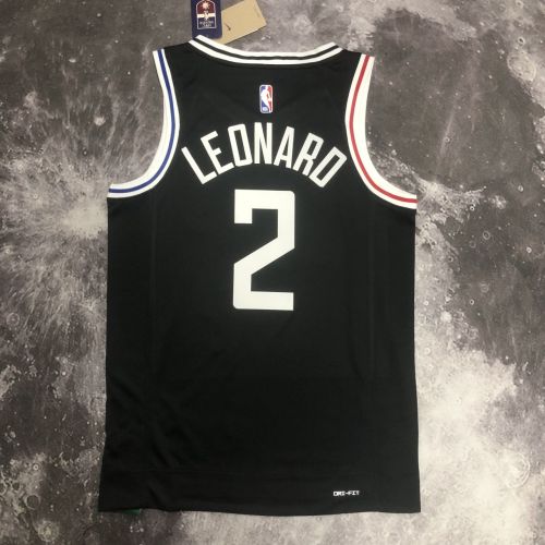 Men's Kawhi Leonard Black Team Jersey - City Edition