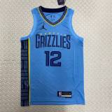 Men's Ja Morant Blue Team Jersey - Statement Edition
