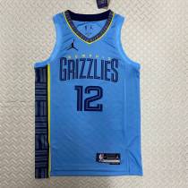 Men's Ja Morant Blue Team Jersey - Statement Edition