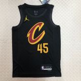 Men's Donovan Mitchell Black Team Jersey - Statement Edition