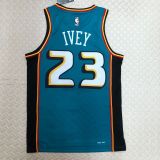 Men's Jaden Ivey Blue Retro Team Jersey