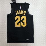 Men's LeBron Raymone James Balck Team Jersey - Statement Edition