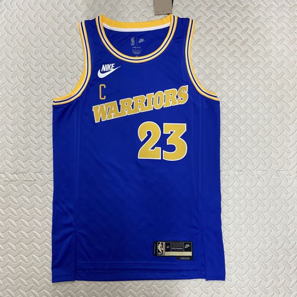Men's Draymond Green Blue Retro Team Jersey