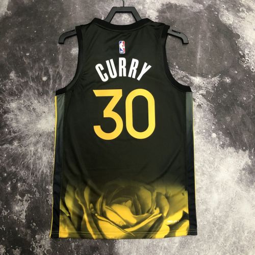 Men's Stephen Curry Black Team Jersey - City Edition