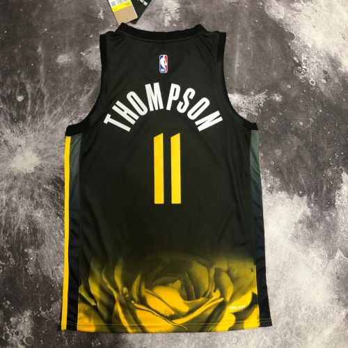 Men's Klay Thompson Black Team Jersey - City Edition