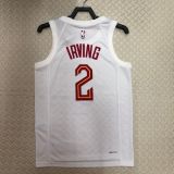 Men's Kyrie Irving White Home Team Jersey
