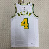 Men's Jalen Green White Retro Team Jersey