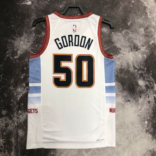 Men's Aaron-Gordon White Team Jersey - City Edition