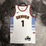 Men's Michael Porter Jr. White Team Jersey - City Edition