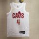 Men's Evan Mobley White Home Team Jersey