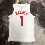 Men's James Harden White Team Jersey - City Edition