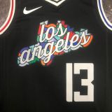 Men's Paul George Black Team Jersey - City Edition