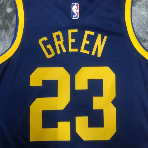 Men's Draymond Green Blue Team Jersey - Statement Edition