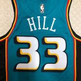 Men's Grant Hill Blue Retro Team Jersey