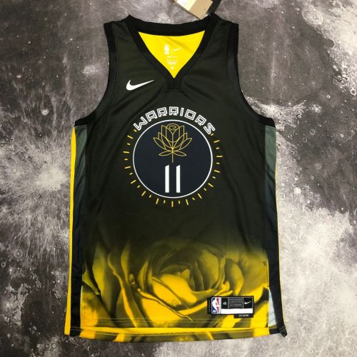 Men's Klay Thompson Black Team Jersey - City Edition