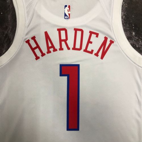 Men's James Harden White Team Jersey - City Edition
