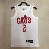Men's Kyrie Irving White Home Team Jersey