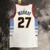 Men's Jamal Murray White Team Jersey - City Edition