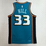 Men's Grant Hill Blue Retro Team Jersey