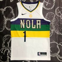Men's Zion Williamson White Team Jersey - City Edition