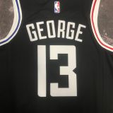 Men's Paul George Black Team Jersey - City Edition