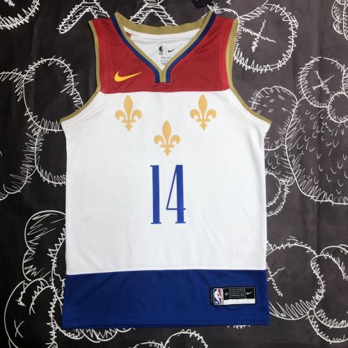 Men's Brandon Ingram White Team Jersey - City Edition