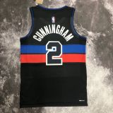Men's Cade Cunningham Black Team Jersey - Statement Edition