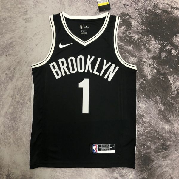 Men's Mikal Bridges Black Team Jersey