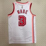 Men's Dwyane Wade White Retro Team Jersey