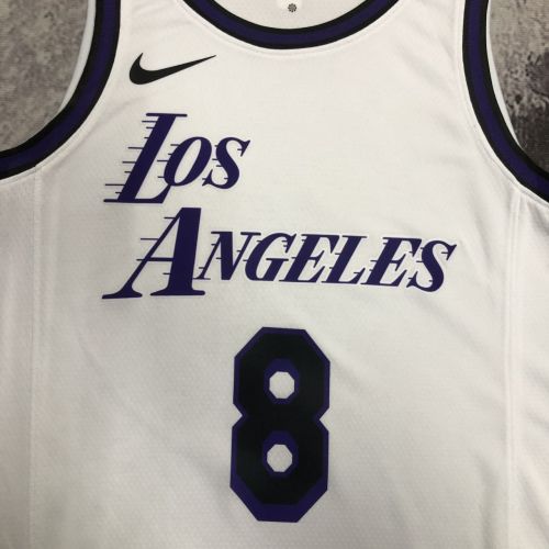 Men's Kobe Bryant White Team Jersey - City Edition