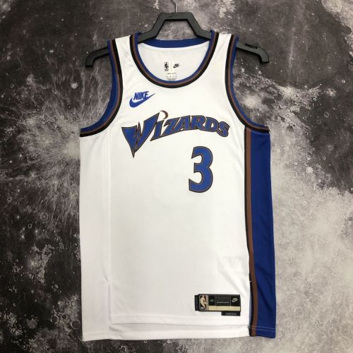 Men's Bradley Beal White Retro Team Jersey