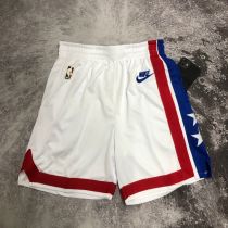 Men's White Retro Team Shorts