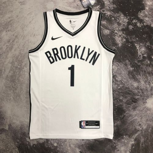 Men's Mikal Bridges White Team Jersey