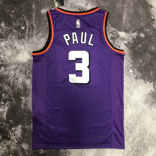 Men's Chris Paul Purple Retro Team Jersey