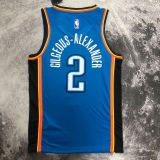 Men's Shai Gilgeous-Alexander Blue Team Jersey