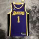 Men's D'Angelo Russell Purple Team Jersey - Statement Edition