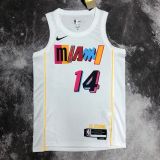 Men's Tyler Herro White Team Jersey - City Edition