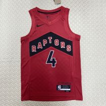 Men's Scottie Barnes Red Away Team Jersey