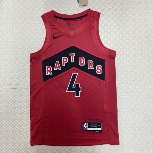 Men's Scottie Barnes Red Away Team Jersey