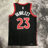Men's Fred VanVleet Black Team Jersey - Statement Edition