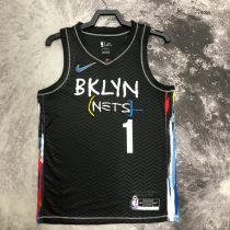 Men's Mikal Bridges Black Team Jersey
