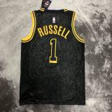 Men's D'Angelo Russell Black Team Jersey