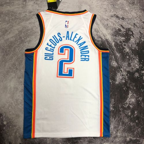 Men's Shai Gilgeous-Alexander White Team Jersey
