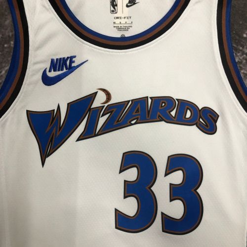 Men's Kyle Kuzma White Retro Team Jersey