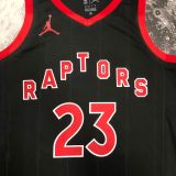 Men's Fred VanVleet Black Team Jersey - Statement Edition